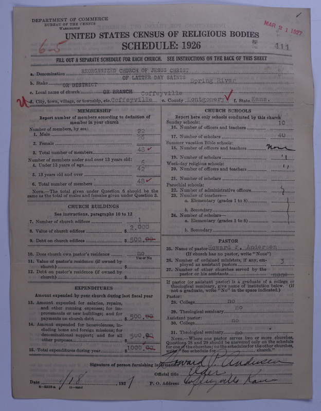 Scan of Reorganized Church of Jesus Christ of Latter Day Saints: 411