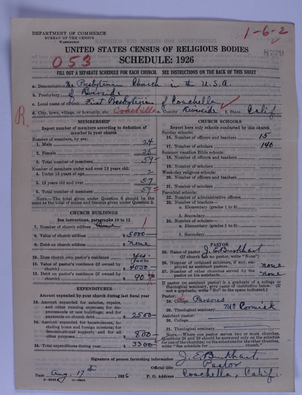 Scan of Presbyterian Church in the United States of America: 8779