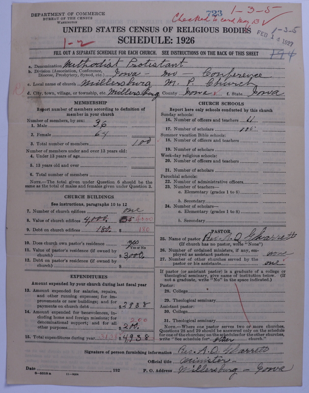 Scan of Methodist Protestant Church: 723