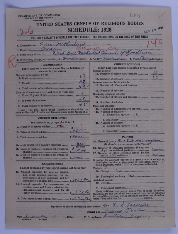 Scan of Free Methodist Church of North America: 1301