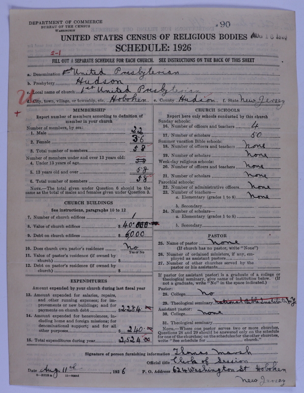 Scan of United Presbyterian Church of North America: 90
