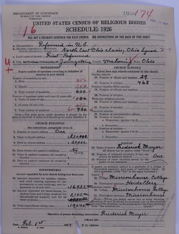 Scan of Reformed Church in the United States: 1056