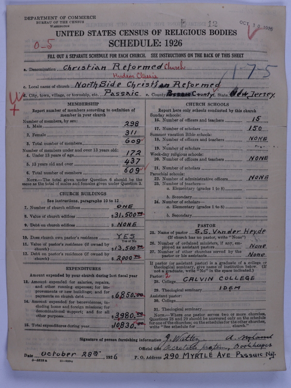 Scan of Christian Reformed Church: 12
