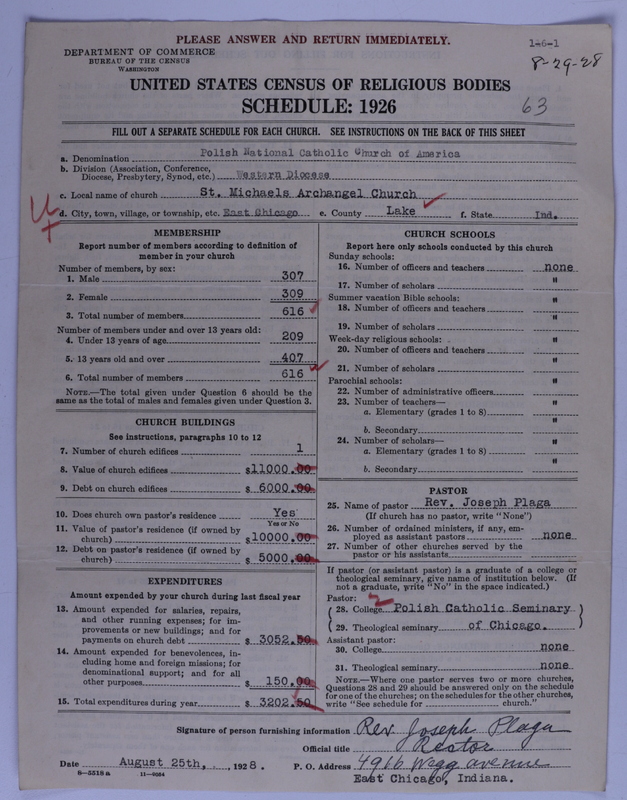 Scan of Polish National Catholic Church of America: 63