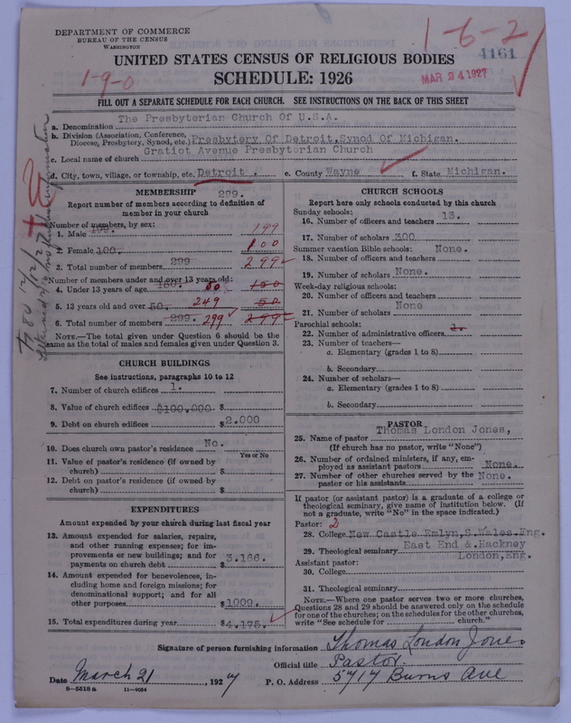 Scan of Presbyterian Church in the United States of America: 4161