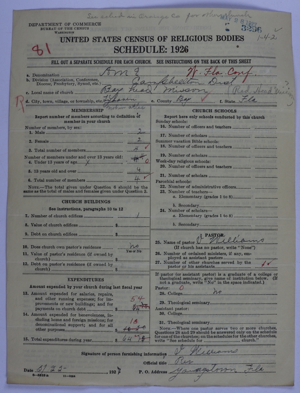 Scan of African Methodist Episcopal Church: 3296