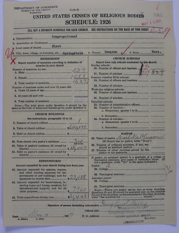Scan of Congregational Churches: 785