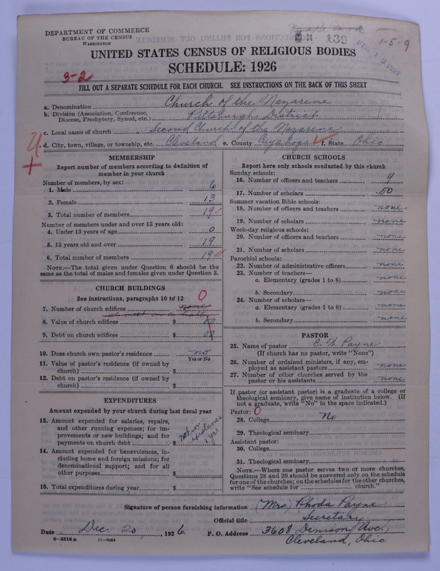 Scan of Church of the Nazarene: 139