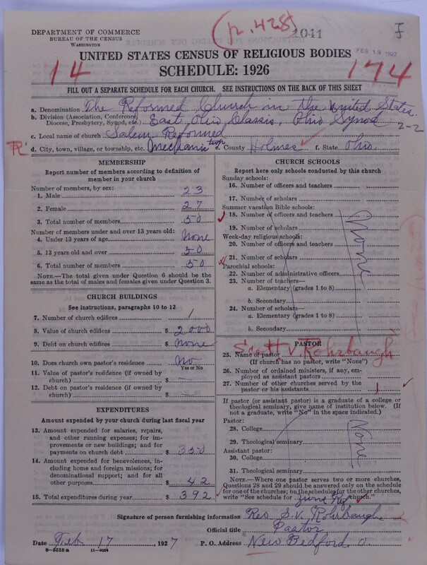 Scan of Reformed Church in the United States: 1041