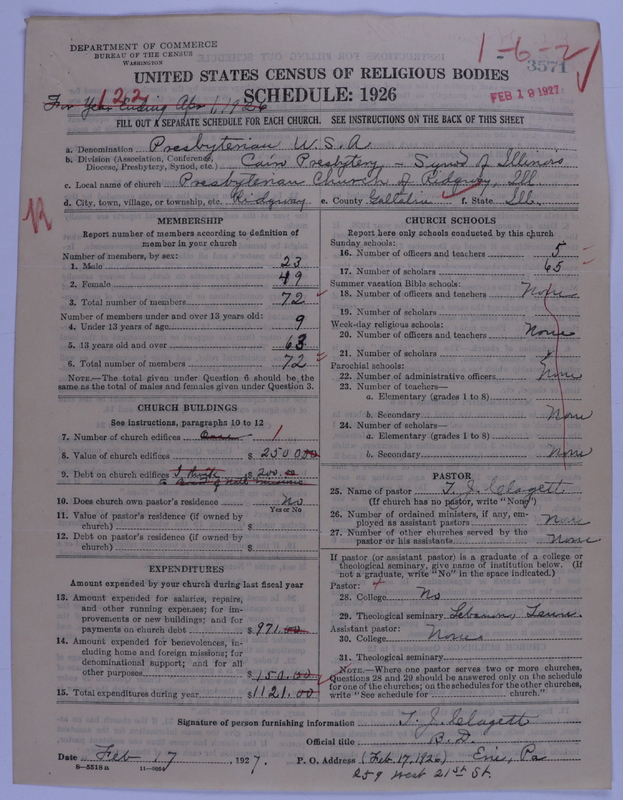 Scan of Presbyterian Church in the United States of America: 3571