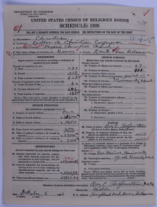 Scan of Christian Church (General Convention of the Christian Church): 711
