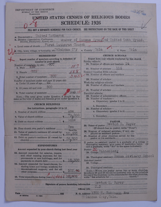Scan of United Lutheran Church in America: 3506