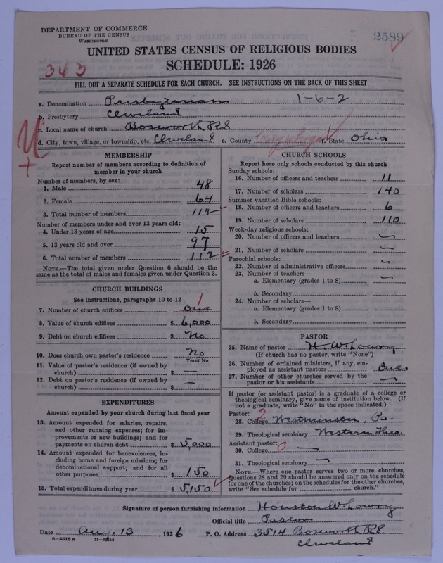 Scan of Presbyterian Church in the United States of America: 2689