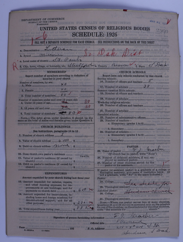 Scan of Evangelical Lutheran Synodical Conference of America: Evangelical Lutheran Synod of Missouri, Ohio, and Other States: 2560