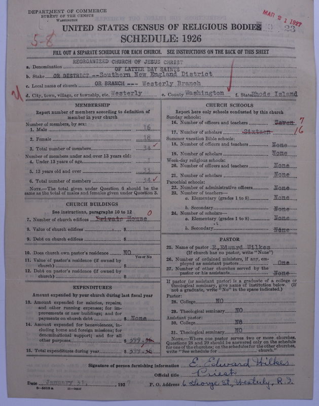 Scan of Reorganized Church of Jesus Christ of Latter Day Saints: 23