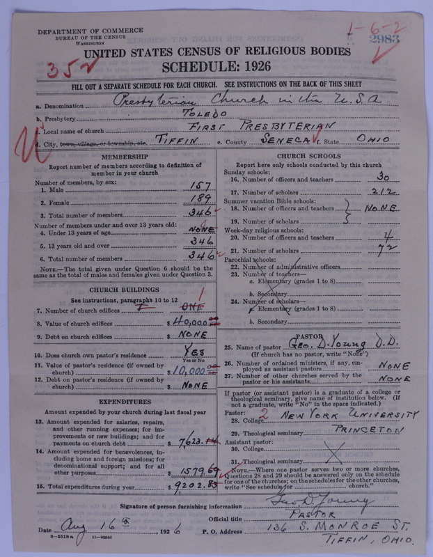 Scan of Presbyterian Church in the United States of America: 2983