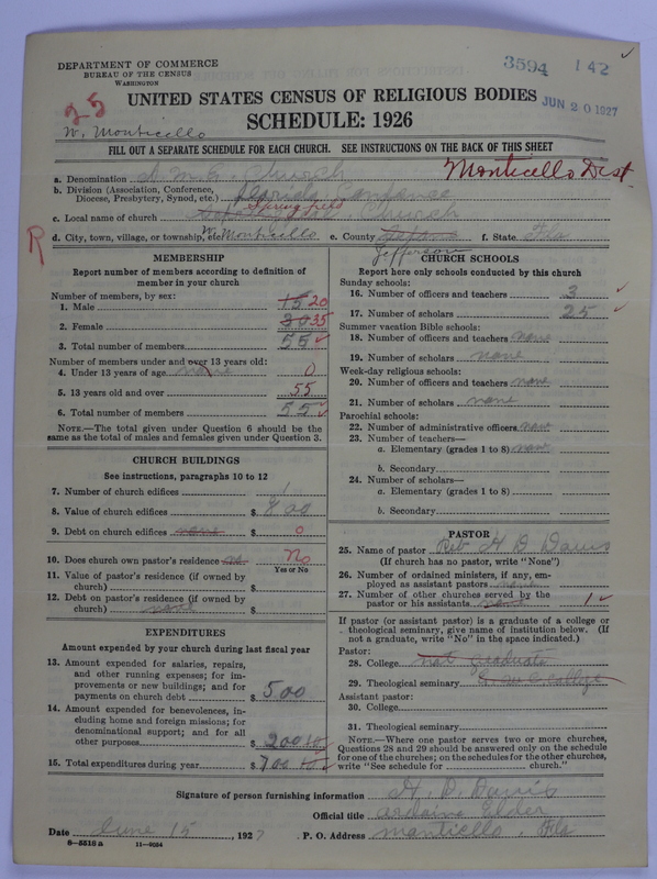 Scan of African Methodist Episcopal Church: 3594