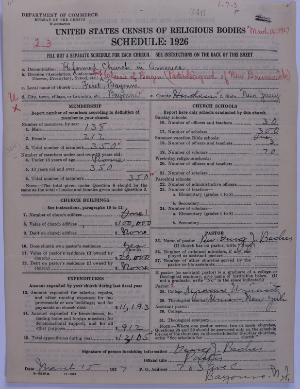 Scan of Reformed Church in America: 346