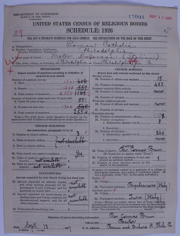 Scan of Roman Catholic Church: 17004