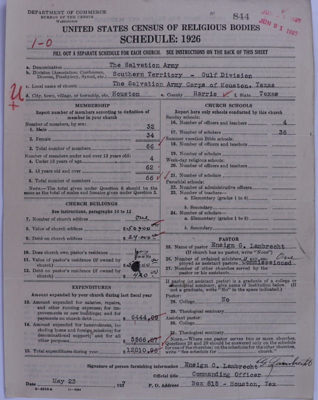 Scan of Salvation Army: 844
