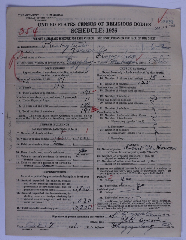 Scan of Presbyterian Church in the United States of America: 2929