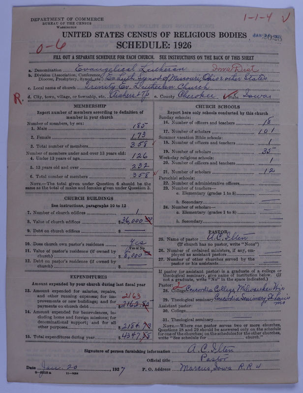 Scan of Evangelical Lutheran Synodical Conference of America: Evangelical Lutheran Synod of Missouri, Ohio, and Other States: 2025