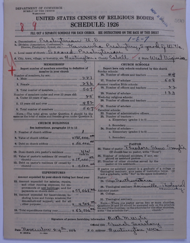 Scan of Presbyterian Church in the United States: 590
