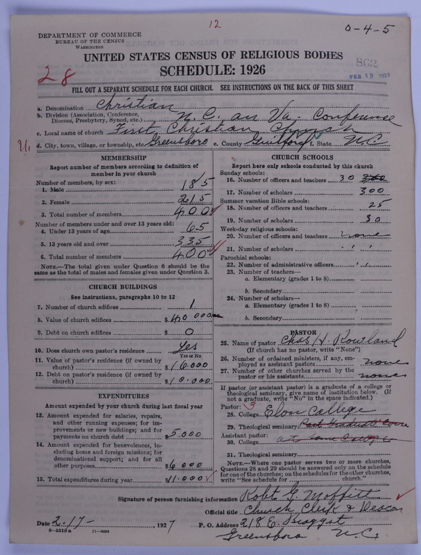 Scan of Christian Church (General Convention of the Christian Church): 863