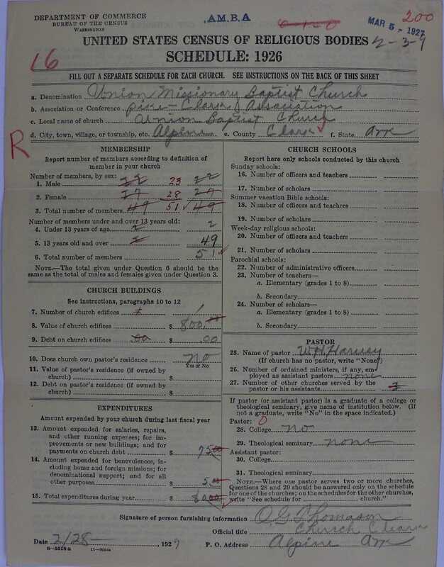 Scan of Landmark Baptist of America: 200