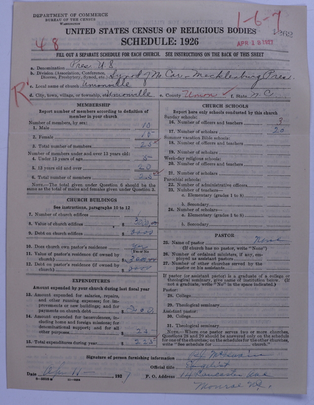 Scan of Presbyterian Church in the United States: 1262