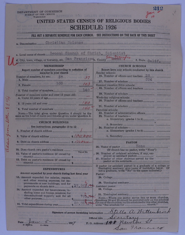 Scan of Church of Christ, Scientist: 212
