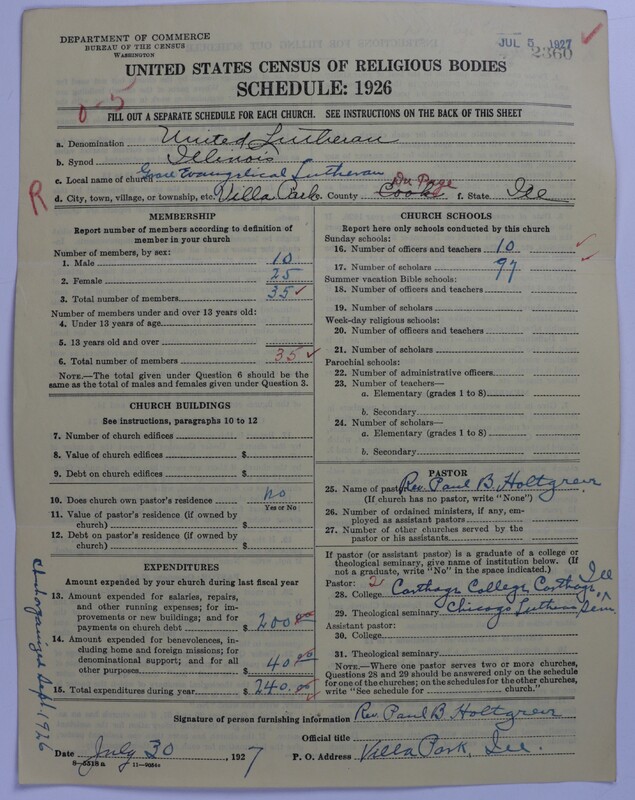 Scan of United Lutheran Church in America: 2360