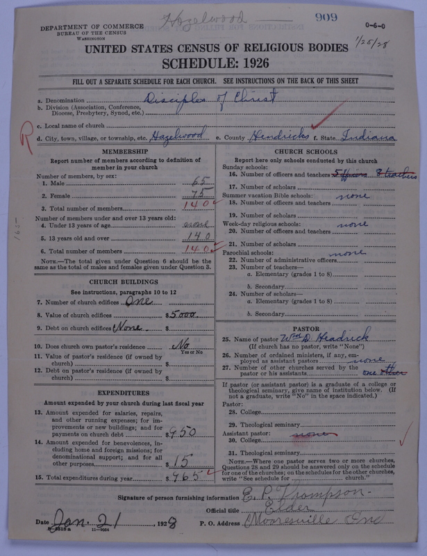 Scan of Disciples of Christ: 909