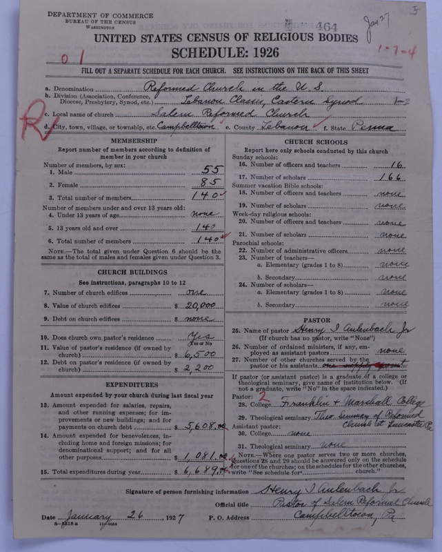 Scan of Reformed Church in the United States: 464