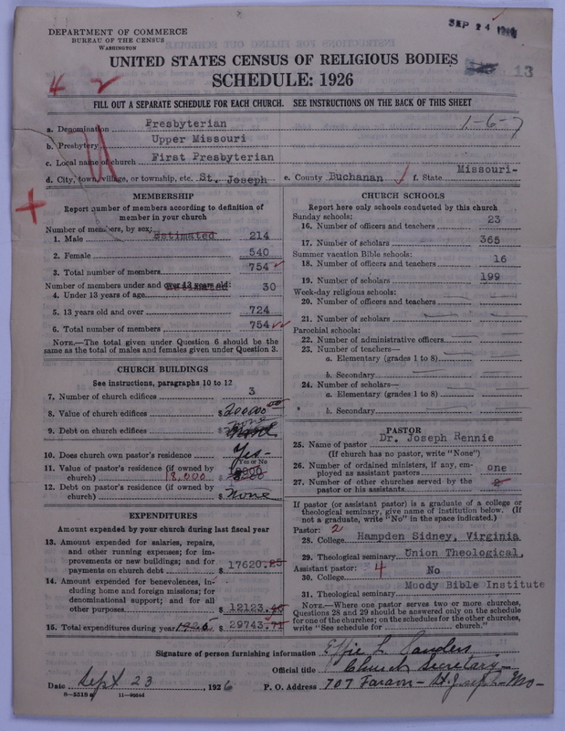 Scan of Presbyterian Church in the United States: 13