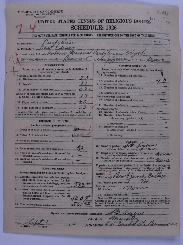 Scan of Presbyterian Church in the United States: 3287