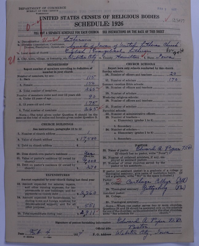 Scan of United Lutheran Church in America: 2567