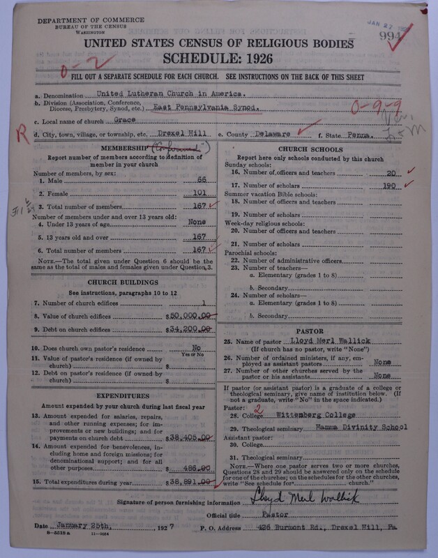 Scan of United Lutheran Church in America: 994