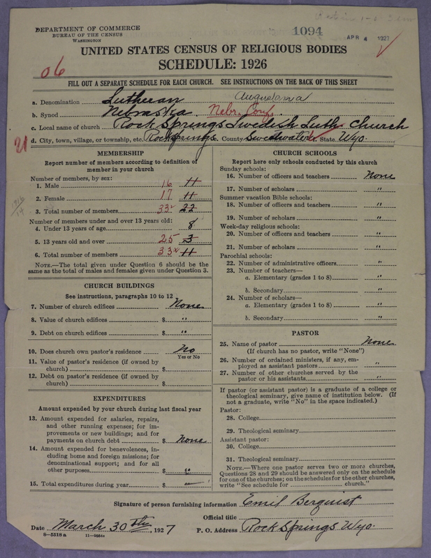 Scan of Evangelical Lutheran Augustana Synod of North America: 1094