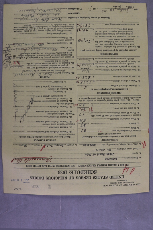 Scan of Synod of the Reformed Presbyterian Church of North America: 526