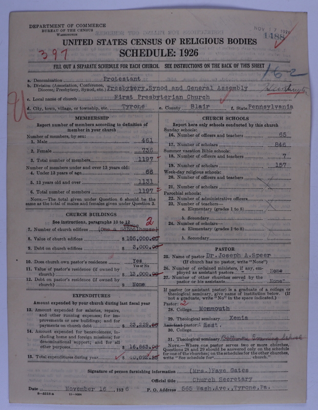 Scan of Presbyterian Church in the United States of America: 1488