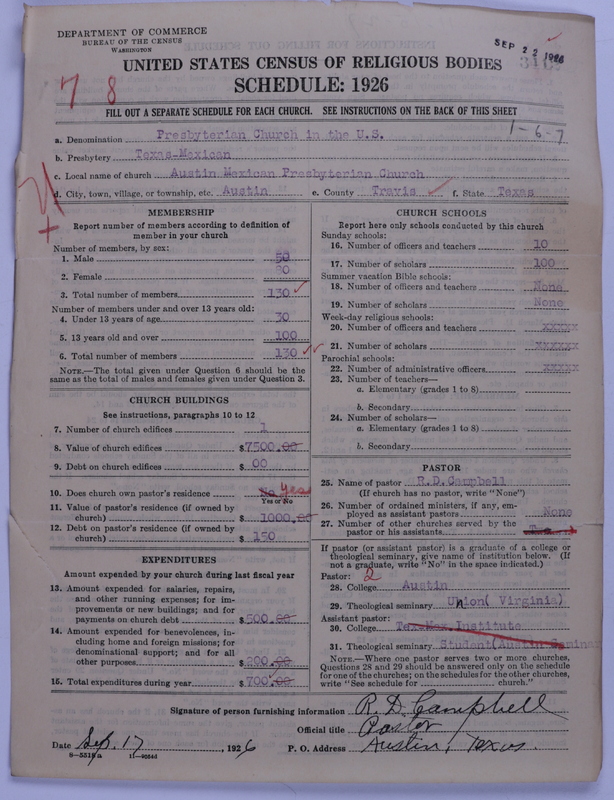 Scan of Presbyterian Church in the United States: 3412
