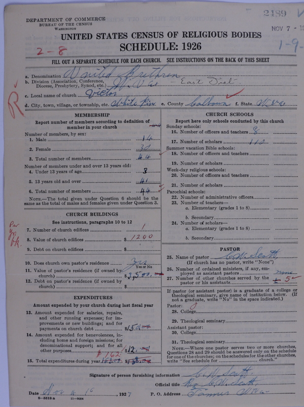 Scan of Church of the United Brethren in Christ: 2489