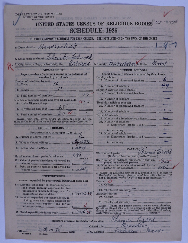 Scan of Universalist Church: 112