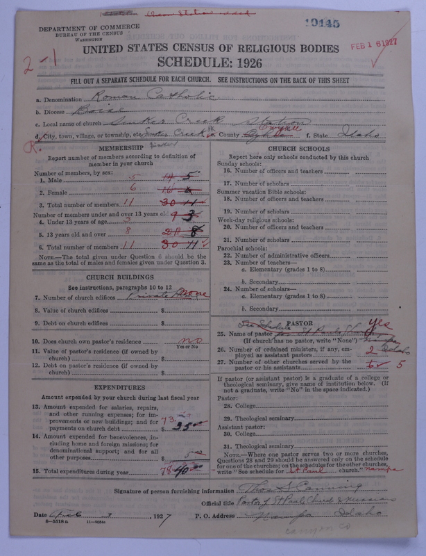 Scan of Roman Catholic Church: 10145