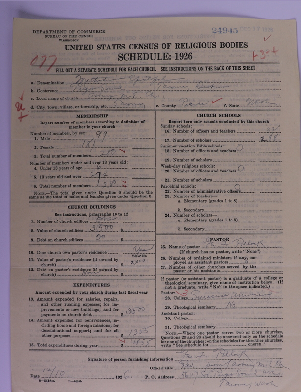 Scan of Methodist Episcopoal Church: 24945
