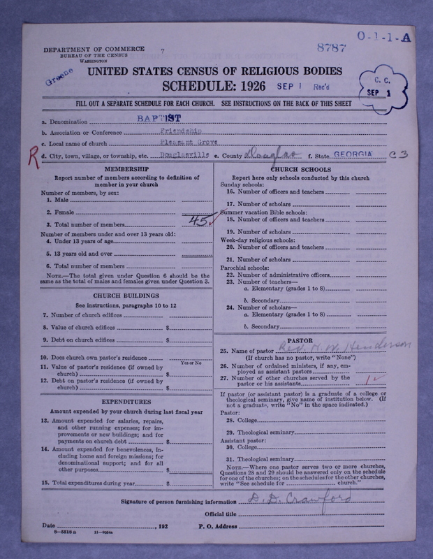 Scan of Negro Baptists: 8787