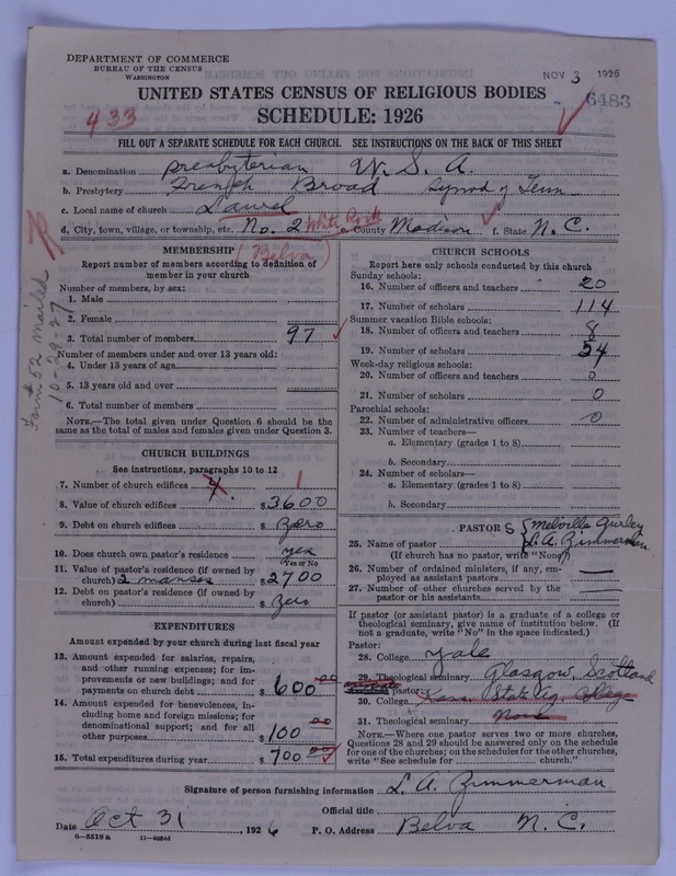 Scan of Presbyterian Church in the United States of America: 6483