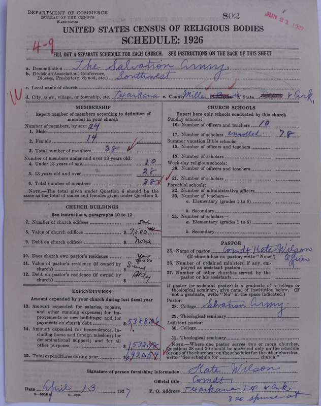 Scan of Salvation Army: 802