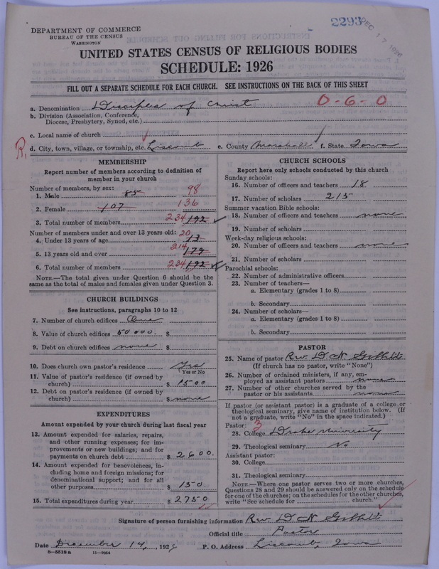 Scan of Disciples of Christ: 2293